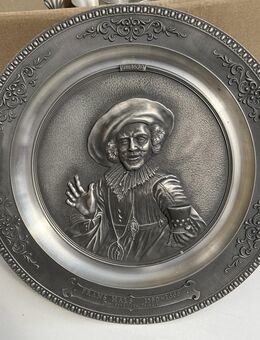 Zinnteller "Der fröhliche Trinker" WMF - Eisingen (Baden-Württemberg)