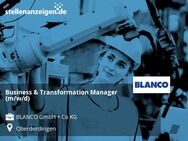 Business & Transformation Manager (m/w/d) - Oberderdingen