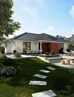 Winkelbungalow 108 massiv gebaut, Preis inkl. Grundstück - Bennhausen