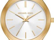 MICHAEL KORS Quarzuhr SLIM RUNWAY MK7533, Armbanduhr, Damenuhr, Lederarmband, analog
