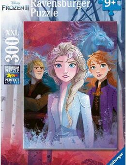Ravensburger Puzzle Elsa, Anna und Kristoff, 300 Puzzleteile, Made in Germany