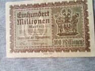 100 Millionen Mark Landesbank der Rheinprovinz von Jahr 1923 - Gummersbach