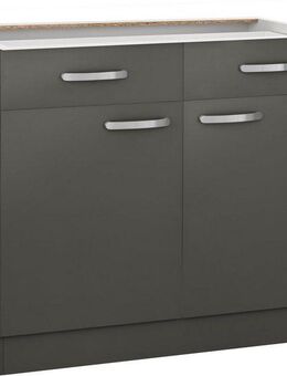 wiho Küchen Unterschrank Kansas 100 cm breit, ohne Arbeitsplatte