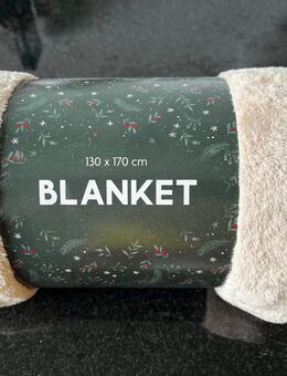 Leichte Kuscheldecke "Winter daheim" von Coop, Neu + unbenutzt - Lottstetten