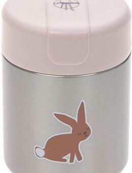 LÄSSIG Thermobehälter Little Forest, Hase, Edelstahl, Polyprophylen (PP), Silikon, (1-tlg)