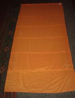 Raffrollo orange. ca. 80x1.60 - Kassel Brasselsberg