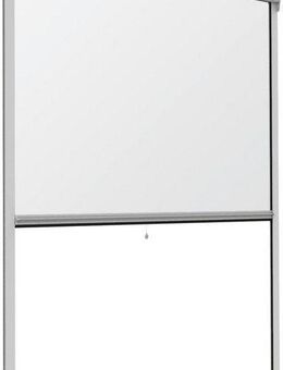 Windhager Insektenschutz-Fensterrahmen Rollo Basic, (Packung), BxH: 100x160 cm, kürzbar, inkl. Befestigungsmaterial