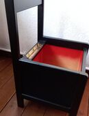 KINDERSTUHL stabil mit Stauraum 16cm /Sitzhöhe 33cm, ohne Sitz in 12203
