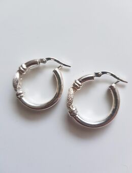 Silber Creolen - München Bogenhausen