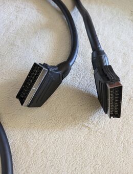 Scart-Kabel Schwarz ca. 1,85 m lang - Hamburg Wandsbek