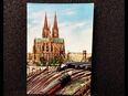 Postkarte-Köln am Rhein. Dom mit Bahnhof. -ungelaufen. in 52388