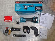 Makita DGA511 + Akku 1850B LED in 5Ah + Klick Vollschutzhaube - neu unbenutzt - Erfurt