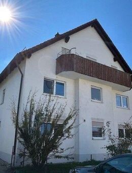 Lichtdurchflutete Eigentumswohnung in gepflegtem 6-Parteienhaus - Ichenhausen