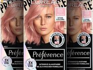 L'ORÉAL PARIS Coloration Préférence Vivid Colors, Packung, 3-tlg., mit pflegender Formel