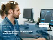 Leitender Spezialist für Künstliche Intelligenz (m/w/d) - München