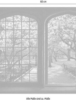 queence Wandsticker Kirschblüten, Wandsticker, Wandbild, selbstklebend, 3D, Fenster