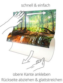 Artland Wandbild Italienisch mediterrane Lebensmittel, Lebensmittel (1 St), als Alubild, Outdoorbild, Leinwandbild, Poster, Wandaufkleber