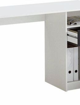FMD Schreibtisch Jackson, Bürotisch mit 1 Schubkasten und 1 Tür, 123 cm breit