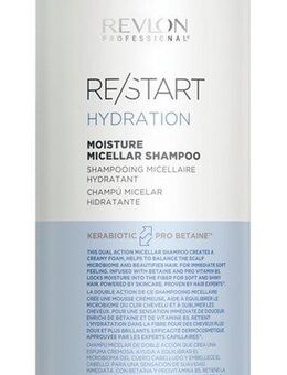 REVLON PROFESSIONAL Haarshampoo Re/Start HYDRATION Moisture Micellar Shampoo 1000 ml, Bringt Glanz und spendet Feuchtigkeit für normales bis trockenes Haar.
