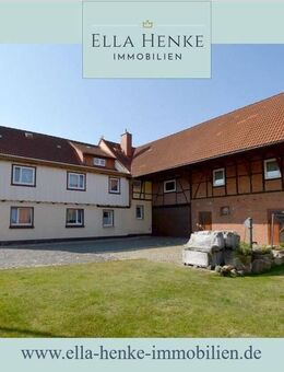 Gepflegtes Bauernhaus mit 2 Wohnungen und großem, teilweise ausgebautem Nebengebäude - Ilsenburg (Harz)
