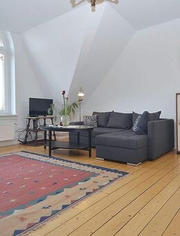 Gemütliche möblierte 2-Zimmer Dachgeschosswohnung mit Internet in Wiesbaden Nordost - Wiesbaden