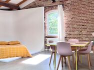 Studio-Loft Rummelsburg - 1-Zimmerwohnung als Loft mit Internet, TV, Küche, Doppelbett, Dusche/Wc - Berlin