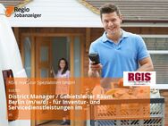 District Manager / Gebietsleiter Raum Berlin (m/w/d) - für Inventur- und Servicedienstleistungen im Einzelhandel - Berlin Mitte