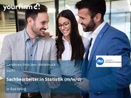 Sachbearbeiter:in Statistik (m/w/d) - Bad Belzig