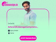 Referent/in Managementysteme (m/w/d) - Herne