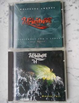 Wolfgang Ambros: Gezeichnet für's Leben-Das Beste + № 1-Wasserfall. 2 CD zus. 3,- - Flensburg