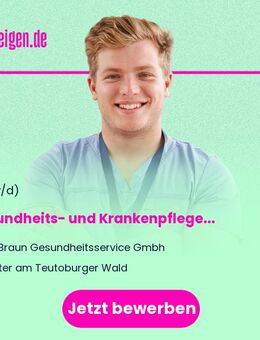 Gesundheits- und Krankenpfleger (w/m/d) Homecare-Versorgung - Hilter (Teutoburger Wald)