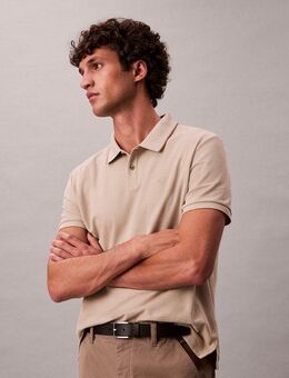 Calvin Klein Poloshirt SS RFND PQ TPPD CLSS Mit Rundhalsausschnitt
