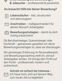 ✅ Unterstützung bei Bewerbungen & Jobsuche – professionell & persönlich - Asperg