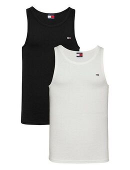 Tommy Jeans Tanktop TJM XSLIM 2PCK RIB TANK EXT (Packung, 2-tlg., 2er) mit gerippter Struktur