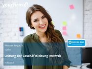 Leitung der Geschäftsleitung (m/w/d) - Mainz