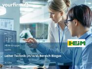 Leiter Technik (m/w/d) Bereich Biogas - Ulm