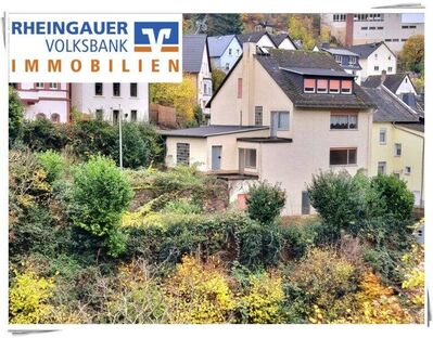 ** Rüdesheim-Assmannshausen: Großes Einfamilienhaus mit schönem Blick **