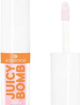Essence Lipgloss JUICY BOMB PARTY lip oil, 4-tlg., Pflegende Ölformel, nicht-klebendes, glänzendes Finish, Pfirsichduft.