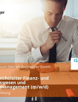 Hauptbereichsleiter Finanz- und Rechnungswesen und Patientenmanagement (m/w/d) - Neubrandenburg