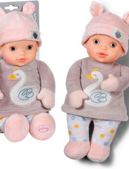 Baby Annabell Babypuppe for babies, Sweetie Mauve, 30 cm, mit Rassel im Inneren
