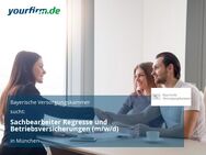 Sachbearbeiter Regresse und Betriebsversicherungen (m/w/d) - München