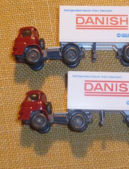 Wiking, LKW mit Container, Danish - Rösrath