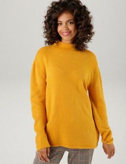 Aniston CASUAL Strickpullover mit Stehkragen
