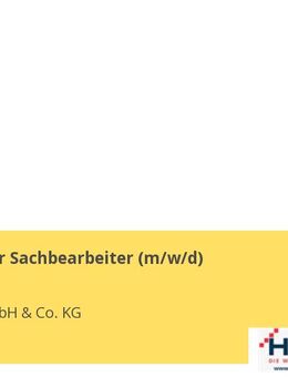 Technischer Sachbearbeiter (m/w/d) - Wittlich