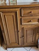 w13) gebrauchte Kommode / Schrank - Eiche rustikal - Größe 89 x 42,5 x 107 cm (BxTxH) in 31303