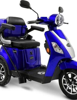 Rolektro Elektromobil Rolektro E-Trike 25 V.3, Lithium Akku, 1000 W, 25 km/h, (mit Topcase)