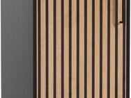 Schildmeyer Aktenschrank Hank, MADE IN GERMANY, Breite 50 cm Tür mit Akustikprint, Metallbeschläge, Softclose-Funktion
