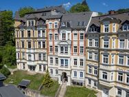 2 Raum Dachgeschosswohnung mit WOW-Faktor in Plauen zu vermieten mit XL-Wohnzimmer + mega Grundriss - Plauen