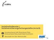 Sozialrechtsberater / Sozialversicherungsfachangestellte (m/w/d) - Neustadt (Weinstraße)