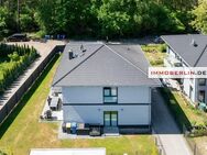 IMMOBERLIN.DE - Energieeffizientes Einfamilienhaus mit Südterrasse & Garage in naturschöner Lage in Seenähe - Wandlitz